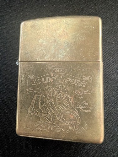 1995 solid brass - solid, zippo