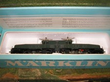 MÄRKLIN 3015  E-LOK KROKODIL GRÜN der SBB