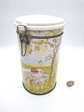 Kaffeedose mit frühlingsmotiv - kaffeedose,