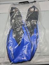 AQUAZON Flossen Experience, verstellbare Flossen, Schnorchelflossen, 36-41, blau