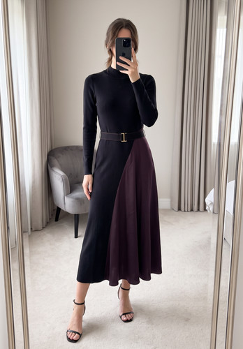 Reiss misty schwarz burgunder - misty,