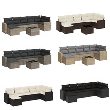 7-tlg. Garten-Sofagarnitur