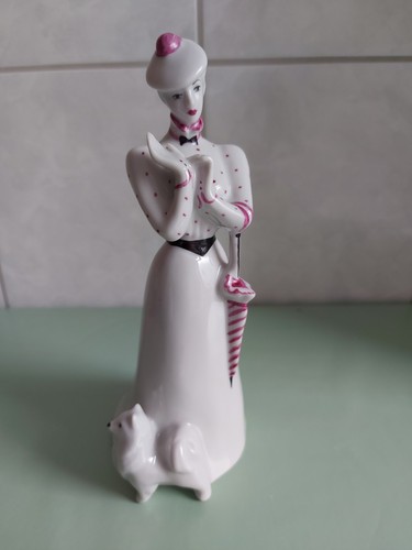 Dulevo porzellanfigur dame - dulevo, mit