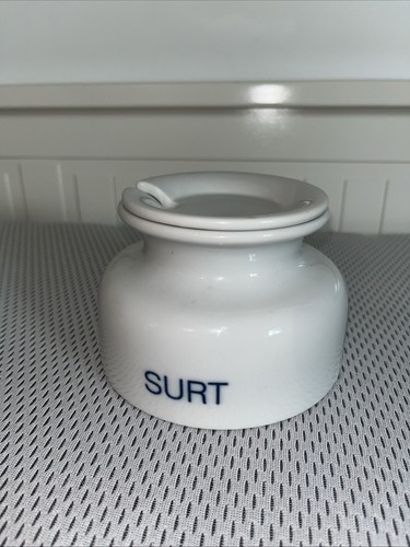 Porzellan gewürz mittel dose - mittel,