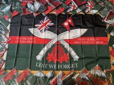 Gurkha Flagge Armee Britisch