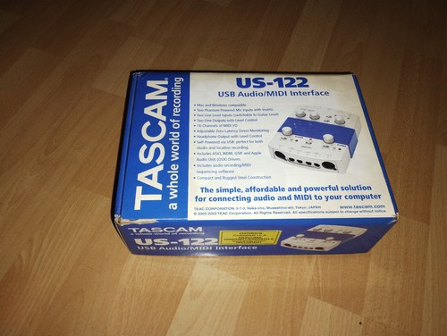 Tascam 122 usb audio - usb, midi