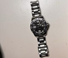 Longines HydroConquest schwarzes Sonnenstrahl-Zifferblatt Herrenuhr - L3.841