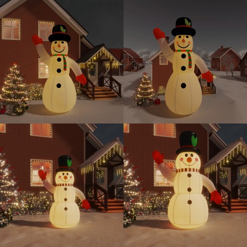 Aufblasbarer schneemann mit - schneemann,