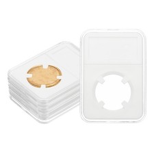 26mm Münzhalter 5 Stück klar