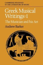Greek musical writings volume - musical,