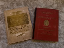 2 Zigarettenbilderalben