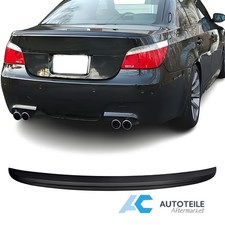 Matt Schwarz Heckspoiler Spoiler Heckflügel für BMW 5er E60 Limo 04-10