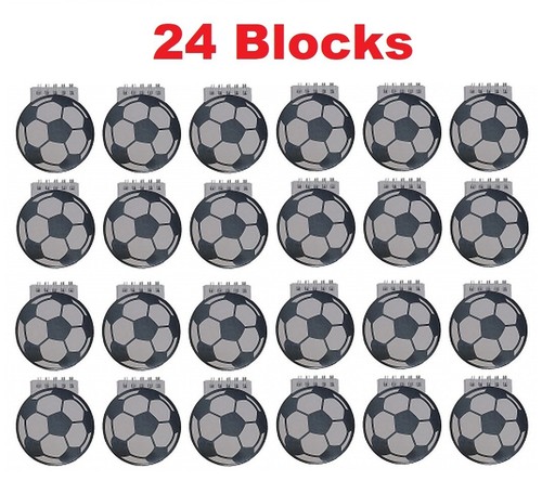 24x notizblock fußball - 24x,