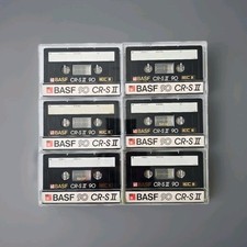 6x BASF CR-S II 90 Chromdioxid