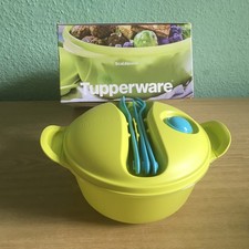 Tupperware Mahlzeit & Go mit Besteck 1,5l.Limetten/Türkis von 0 C bis +120 C