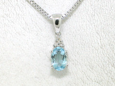 Aquamarin Anhänger 585