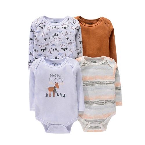 4er pack baby bodys langarm - baby,