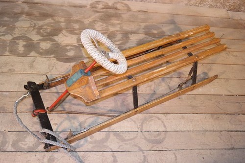 Alter lenkschlitten schlitten - alter,