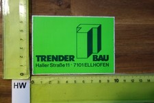 Alter Aufkleber Hausbau