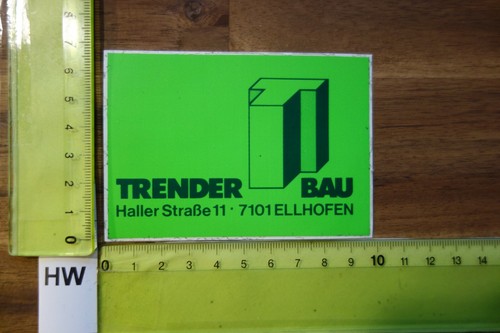 Alter aufkleber hausbau - alter,