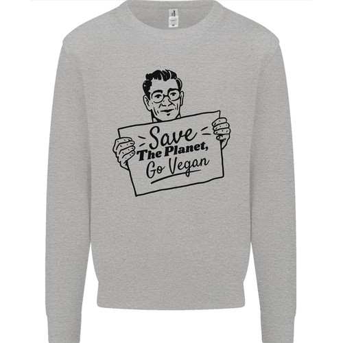 Save the planet vegan - save,