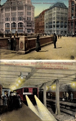 Hamburg mitte neustadt - ak,