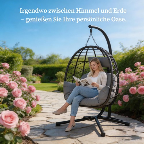 Hängesessel rattan - hängesessel, pe-rattan