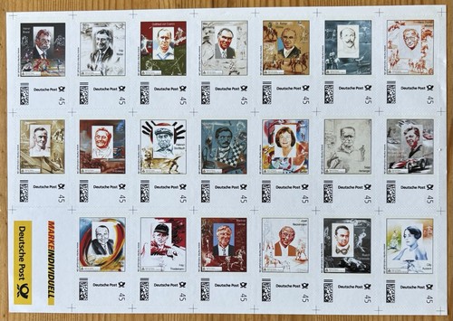 Brd folienblatt briefmarke - brd,