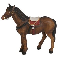 Holz Krippen Figur PFERD