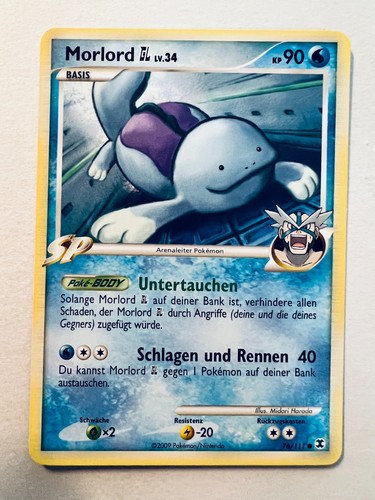 Pokemon karte morlord 34 - karte, lv.34
