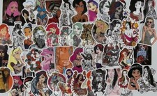 50 Sticker Aufkleber