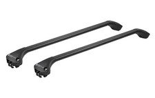 Modula Case System Oval Bar black Universal Dachträgersystem integrierte Reling