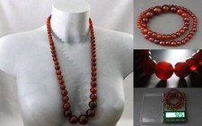 Vintage amber bakelite cherry