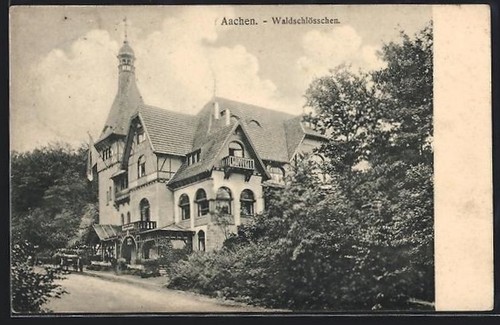 Ansichtskarte aachen gasthaus - aachen,,