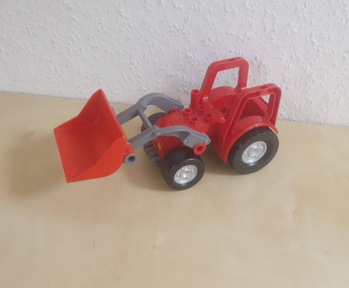 Lego duplo bagger rot - lego,