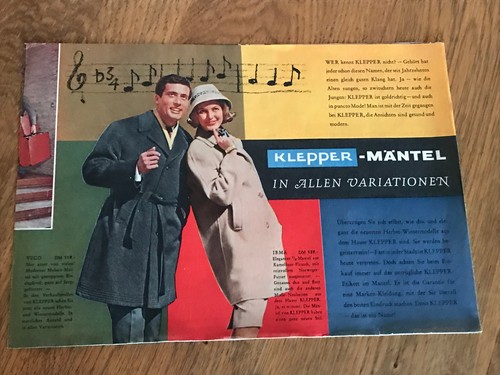 Seltene werbeschrift klepper - seltene,