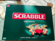 Mattel-Spiel "SCRABBLE" Original, für 2-4 Spieler ab 10 Jahre. Unterhaltsames...