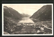 Odda, Panorama, Ansichtskarte