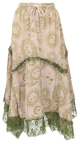 Langer boho patchwork - langer,