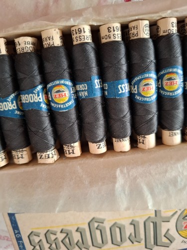 Vintage nähseide mez - nähseide:,