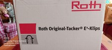 Roth Original Tacker Ex Klips 14 -20mm ca. Karton 875 Stk Montage Fußbodenh.