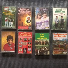 8 x Volksmusik - MC  - Zustand gut