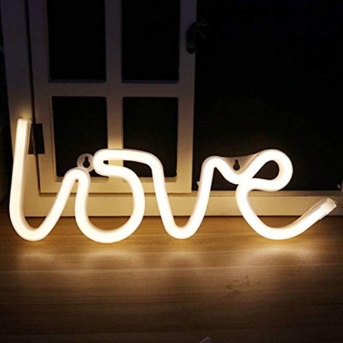 Led love schild leuchtschild - led,