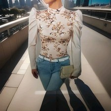 Damen Langarmshirt Mit Motiv