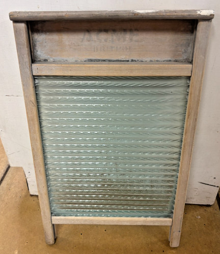 Vintage acme waschbrett - vintage, aus