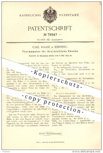Original patent carl haase - patent,