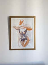 Kunstwerk weiblicher Akt