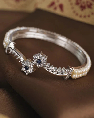 Floral blossom pearl saphir - blossom,
