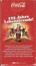 Coca Cola Glas - 125 Jahre