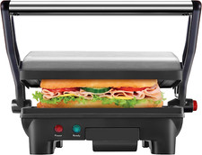 Electric panini press grill - electric,